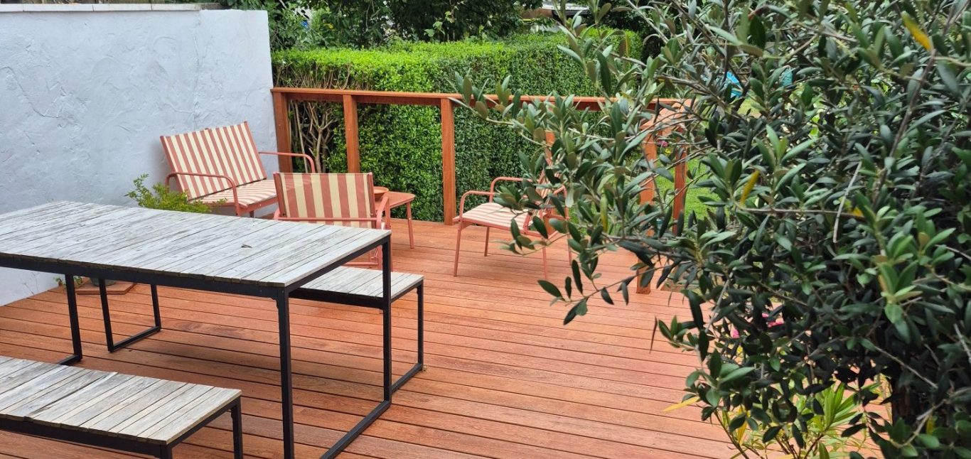 Terrasse en Tamarindo, bois exotique