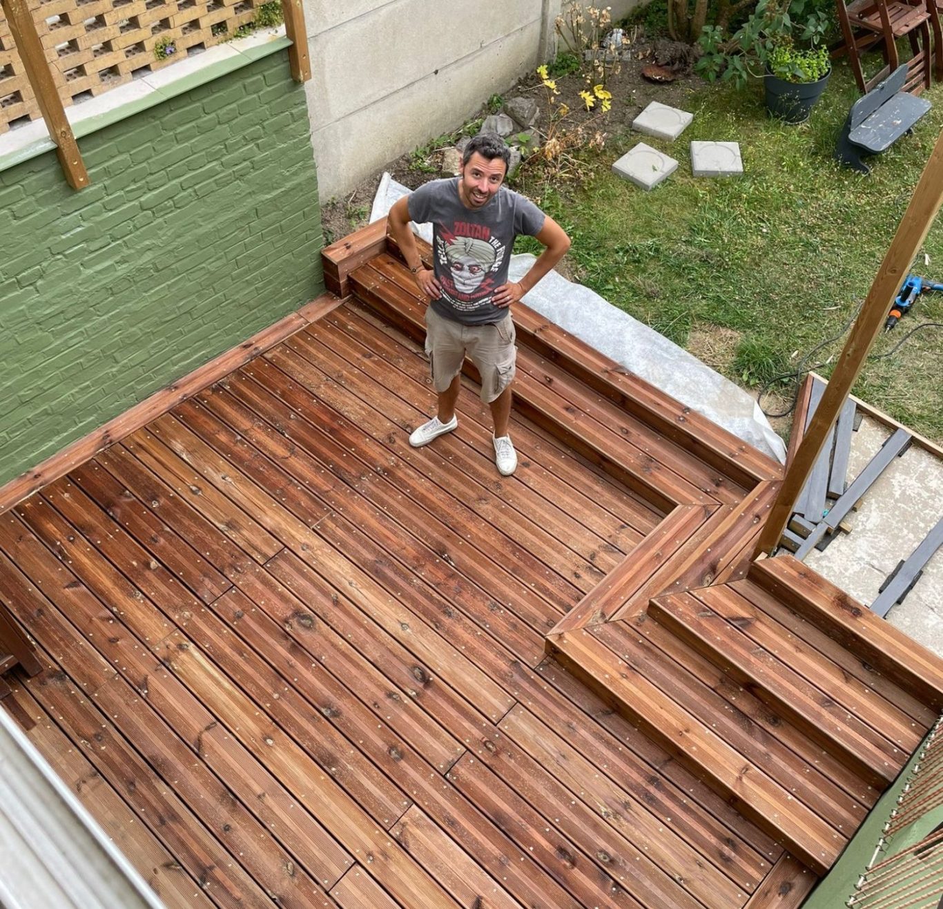 Terrasse en Tamarindo, bois exotique